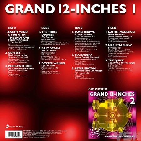 Ben Liebrand - Grand 12 Inches 1 (2 LP) (Coloured Vinyl)