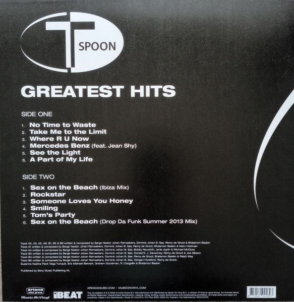 T-Spoon - Greatest Hits (LP)