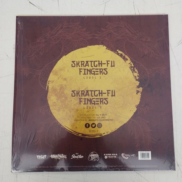 DJ T-Kut - Skratch-Fu Fingers Practice (12" Single) (Coloured Vinyl)
