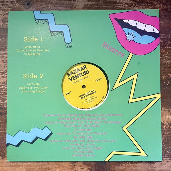 Spaced Out Krew, Orion Westbrook – Friends, Love, Freak -12"