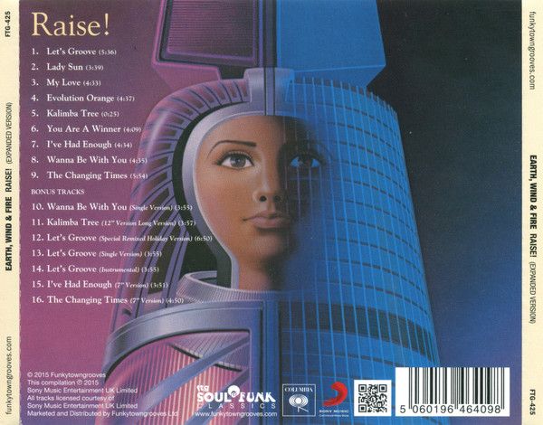 Earth, Wind &amp; Fire – Raise! - cd