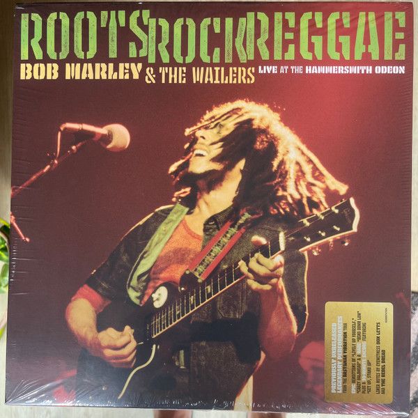 Bob Marley &amp; The Wailers – Roots Rock Reggae (Live At The Hammersmith Odeon) - 2 lp