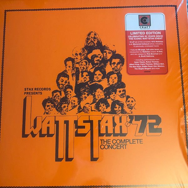 Various Artists - Wattstax: The Complete Concert (Live At Wattstax, Los Angeles, 1972) (10 LP) (Limited Edition)