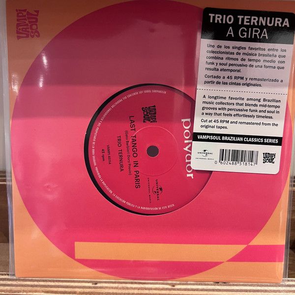Trio Ternura – A Gira - 7"