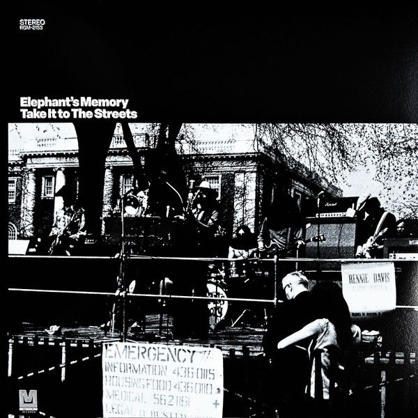 Elephant's Memory – Take It To The Streets - lp