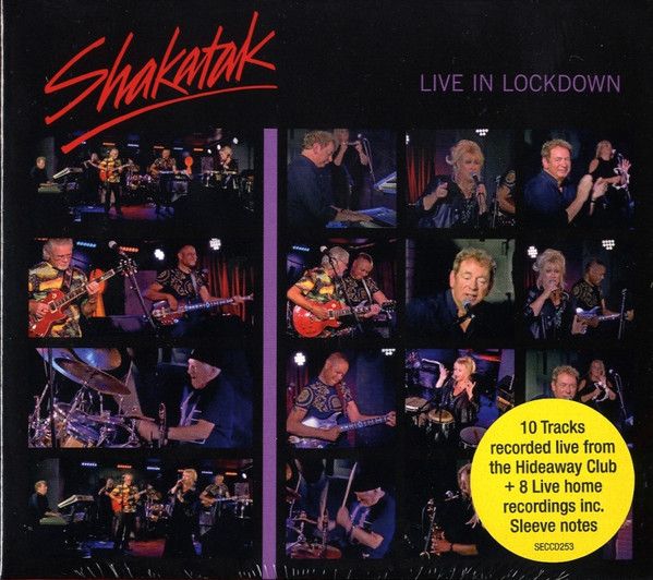 Shakatak - Live In Lockdown (CD) - cardboard
