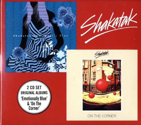 Shakatak - Emotionally Blue / On The Corner (2 CD) cardboard