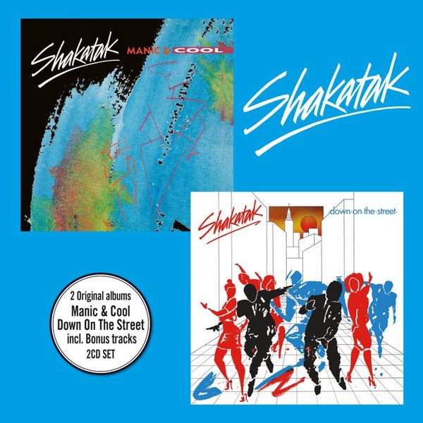 Shakatak - Manic And Cool + Down On The Street (CD) cardboard