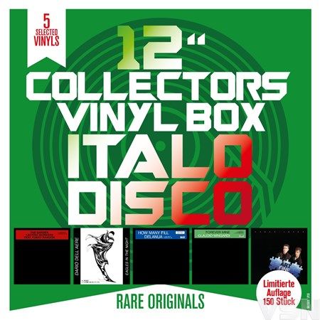 Art Fine, Claudio Mingardi, Dario Dall'Aere, The Garden 'Lectric Workers Feat. Funny Randon &amp; Delanua - 12" Collector's Vinyl Box: Italo Disco -(5 12")