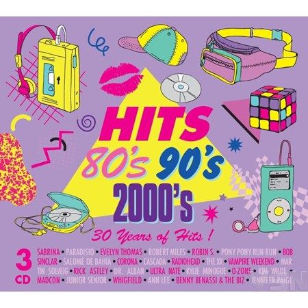 Various Artists - Hits 80's 90's 2000's: 30 Years Of Hits (3 CD)