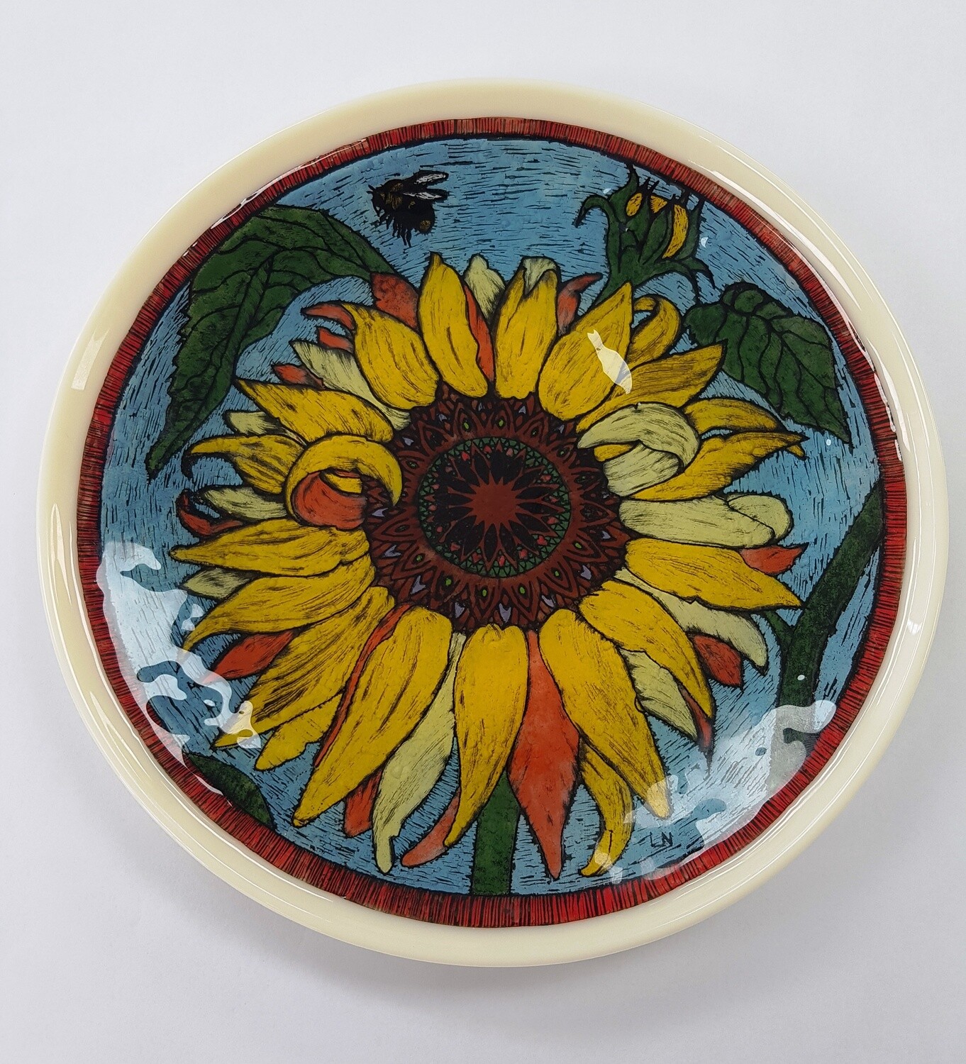 Sunflower Pasta Bowl/Platter