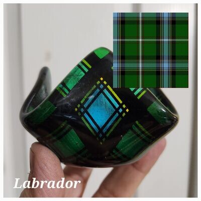 Labrador Tartan Tea Light