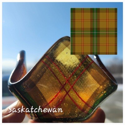 Saskatchewan Tartan Tea Light