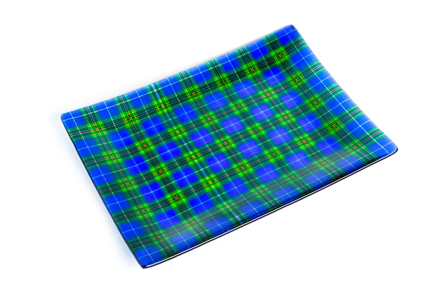 Canadian Tartan 11" by 15" Platter