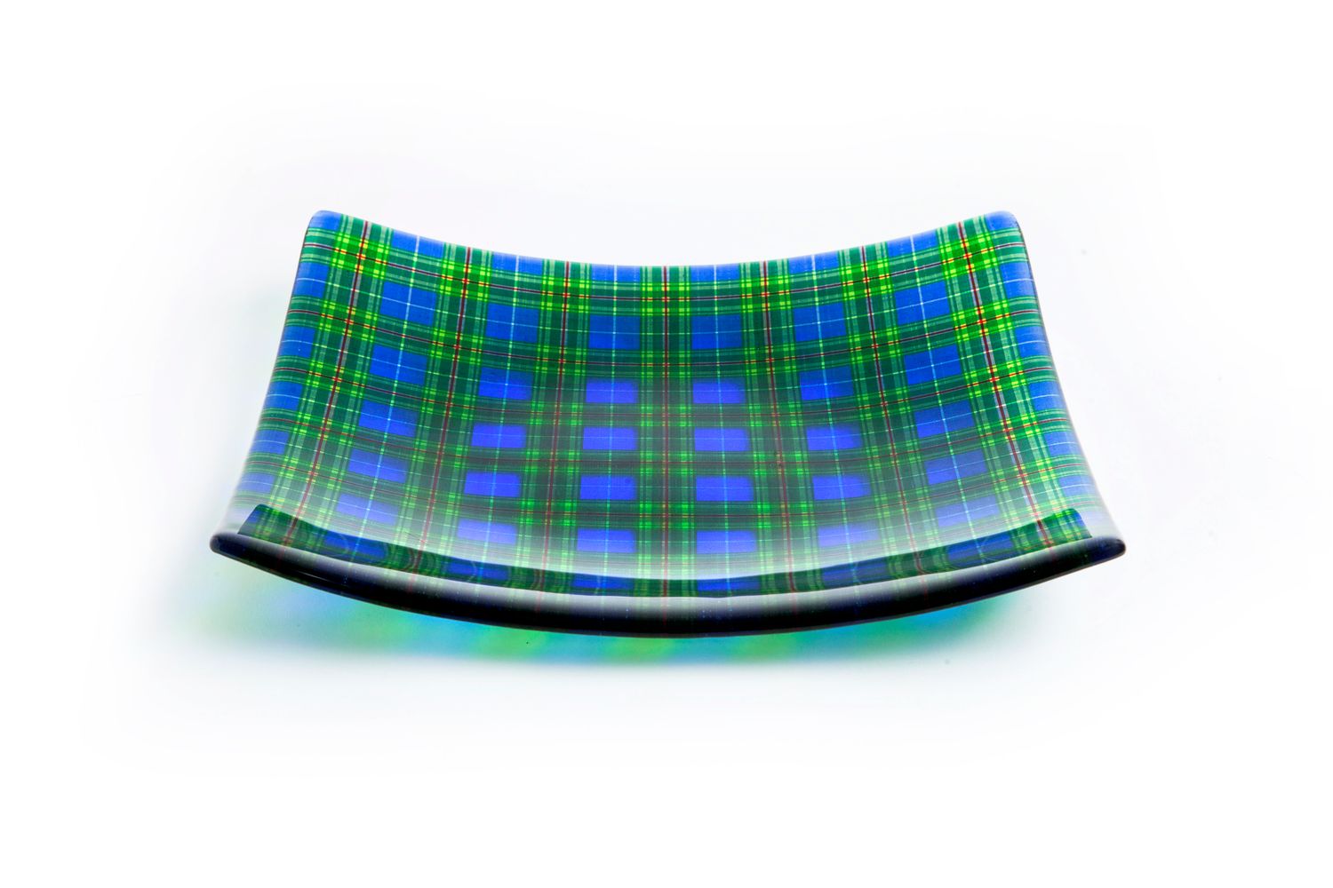 Canadian Tartan 12&quot; by 12&quot; Platter