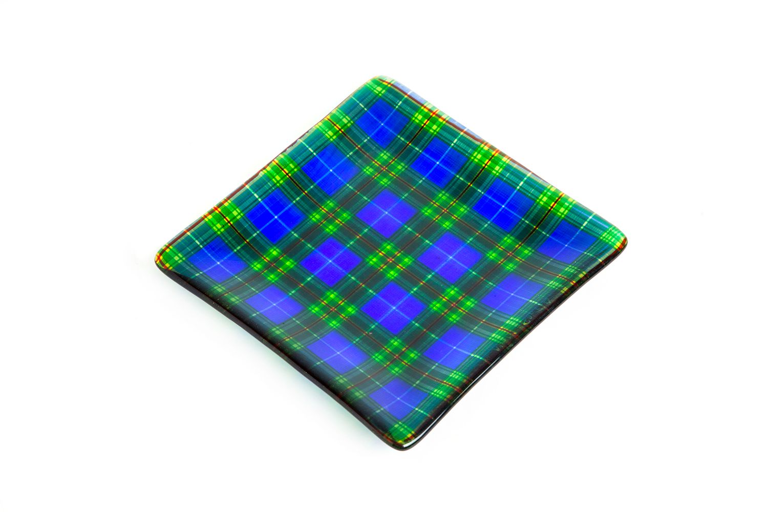 Canadian Tartan 8" by 8" Plate