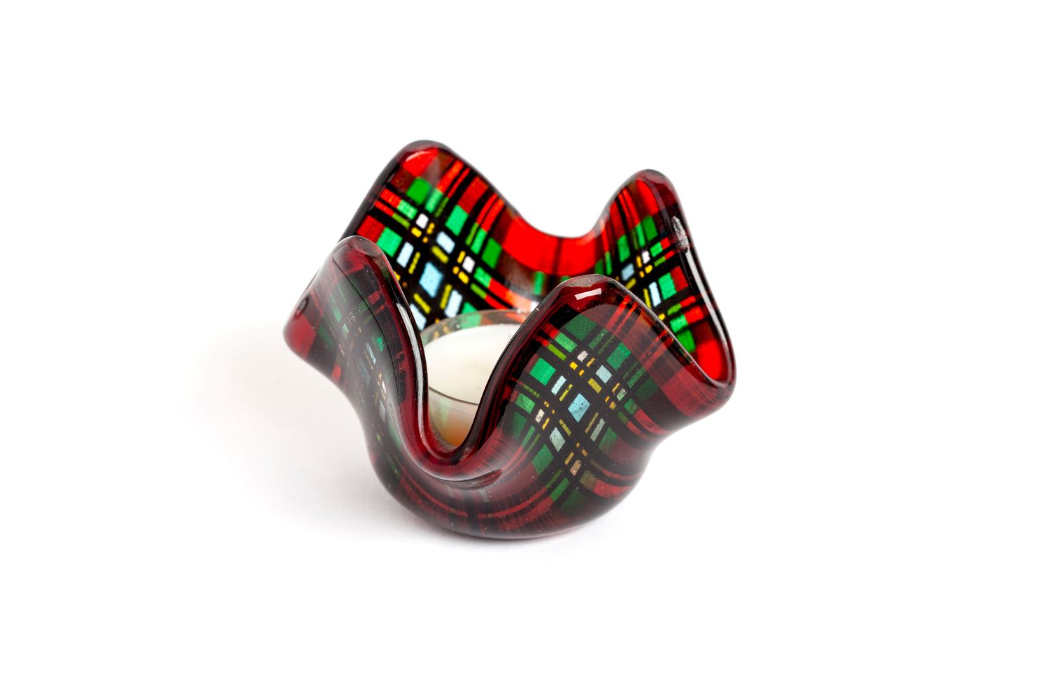 Clan Tartan Tea Light