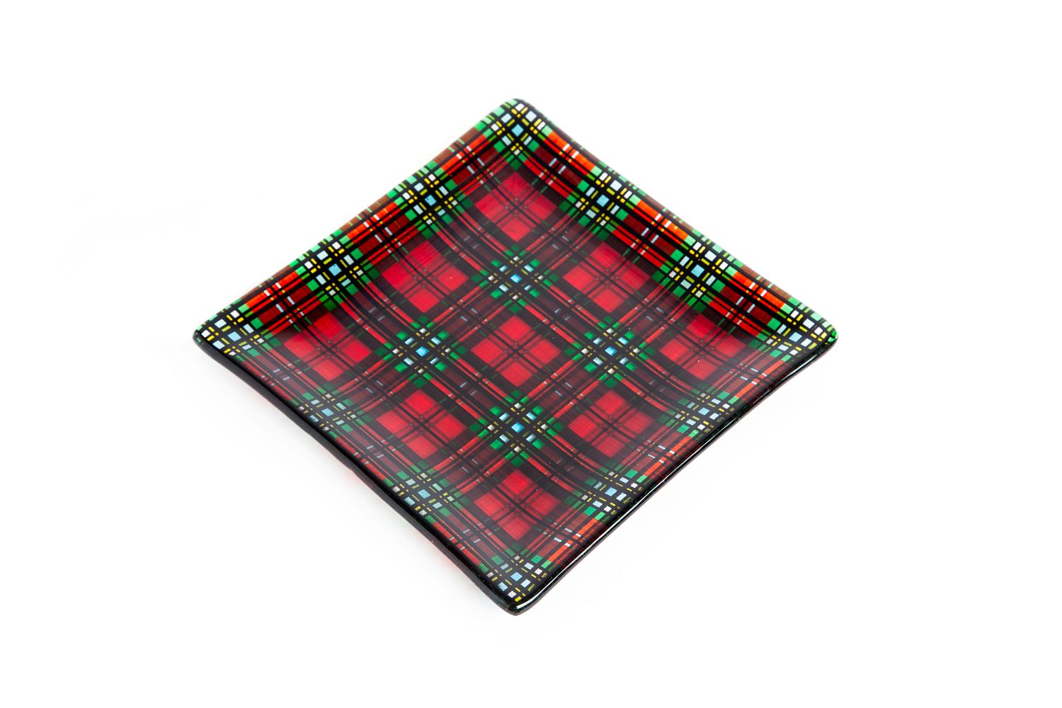 Clan Tartan Plate 8&quot; by 8&quot;