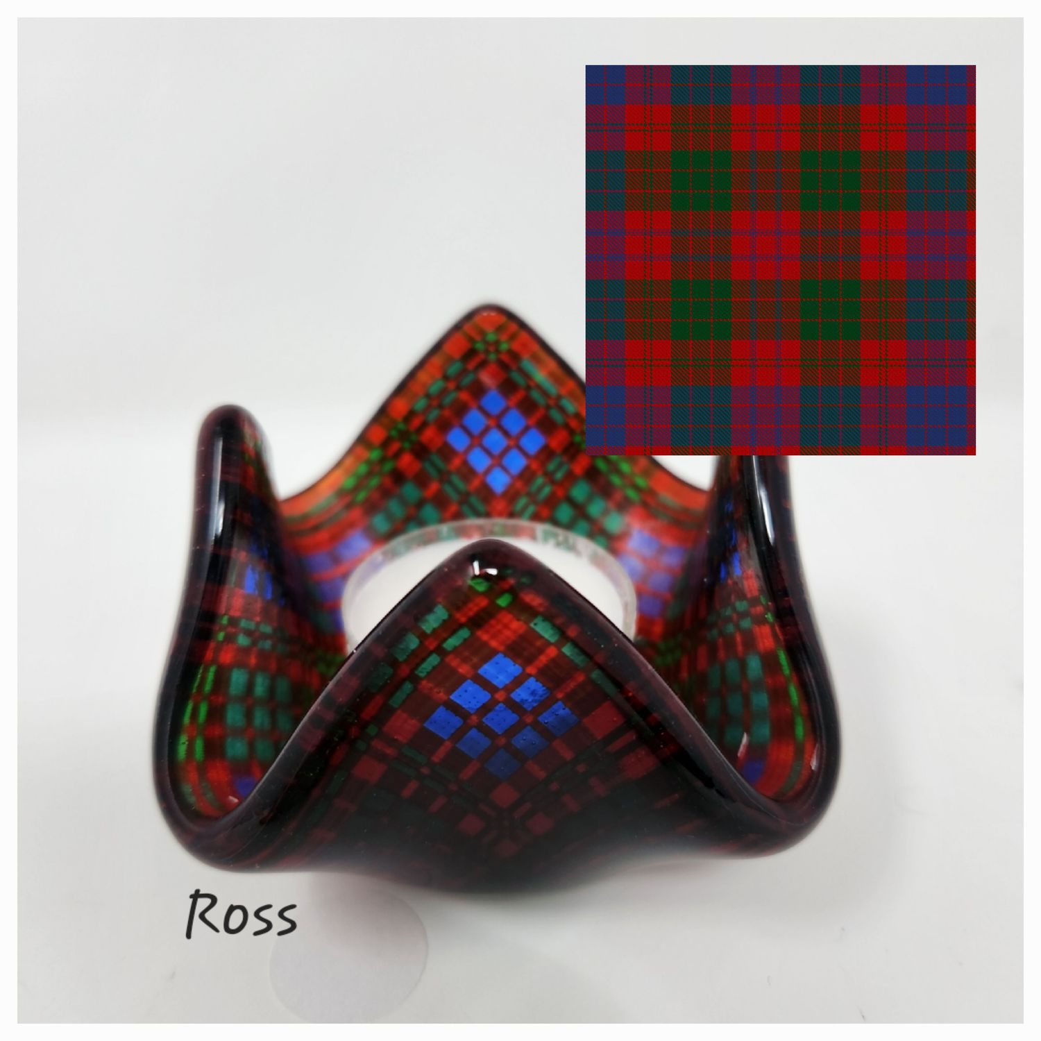 Ross Tartan Tealight