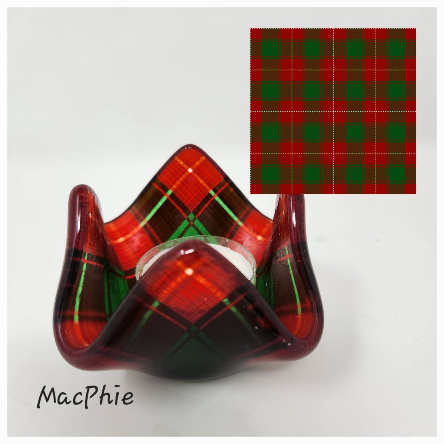 MacPhie Tartan Tealight