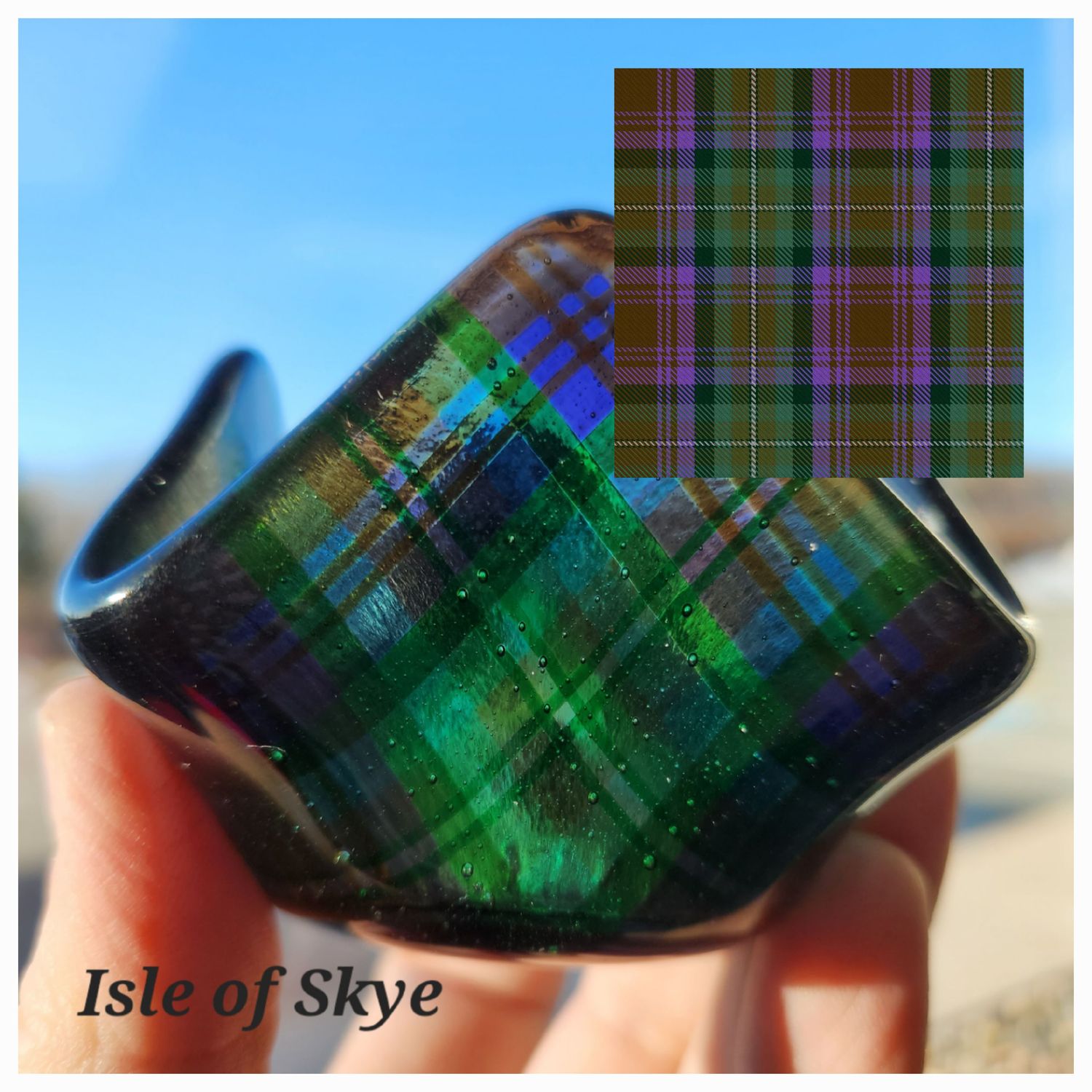 Isle of Skye Tartan Tealight