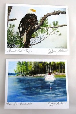 Lakeside Scenes Note Card Set Lakeside Scenes Note Card Set