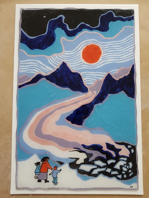 Ted Harrison, Kluane National Park, Yukon, Canada
