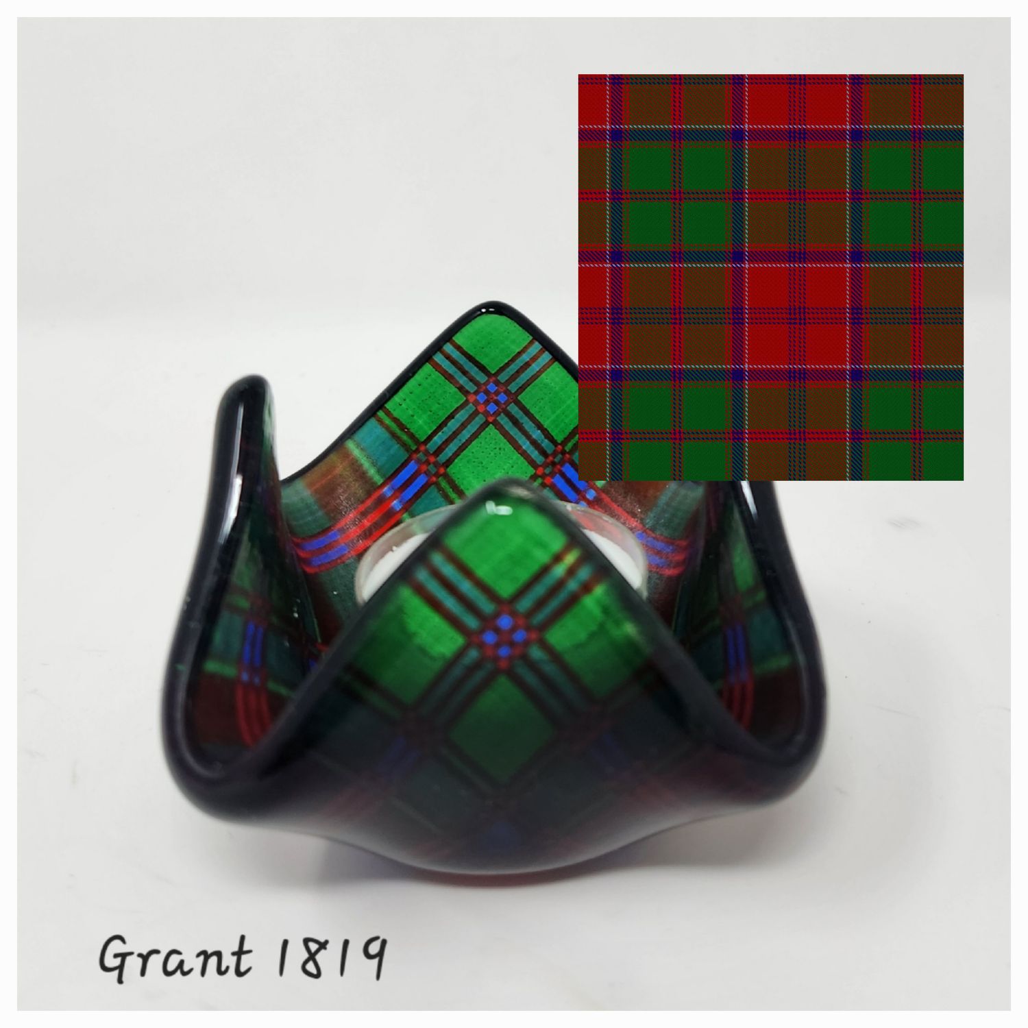 Grant 1819 Tartan Tealight