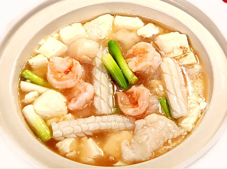 Dhhx 东海海鲜 海鲜豆腐煲seafood Tofu Pot