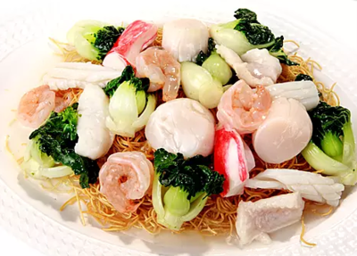 DHHX【东海海鲜】海鲜煎面 Seafood Crispy Noodles