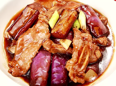 DHHX【东海海鲜】牛仔骨茄子煲 Beef Short Ribs with Eggplant