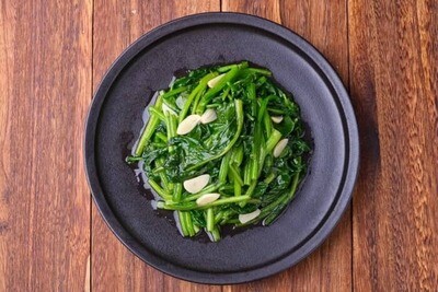 XXCC【小熊川菜】炒菠菜 Sauteed Spinach (每周二休息)