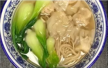 KLM【坤拉面】猪肉虾仁云吞汤面/刀削面（5PC）Pork/Shrimp Wonton Soup With Ramen (周三休息)