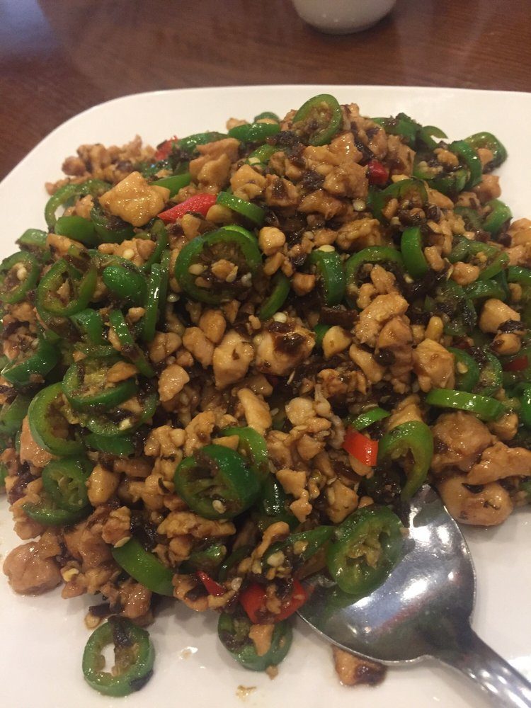 ZWCD【滋味成都】鸡米芽菜 Minced Chicken with Pickled Vegetable （晚餐不配饭）