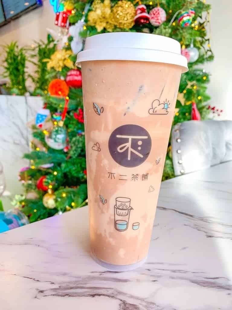 BECP【不二茶铺】（Christmas Special）提拉米苏奶茶 Tiramisu Milk Tea