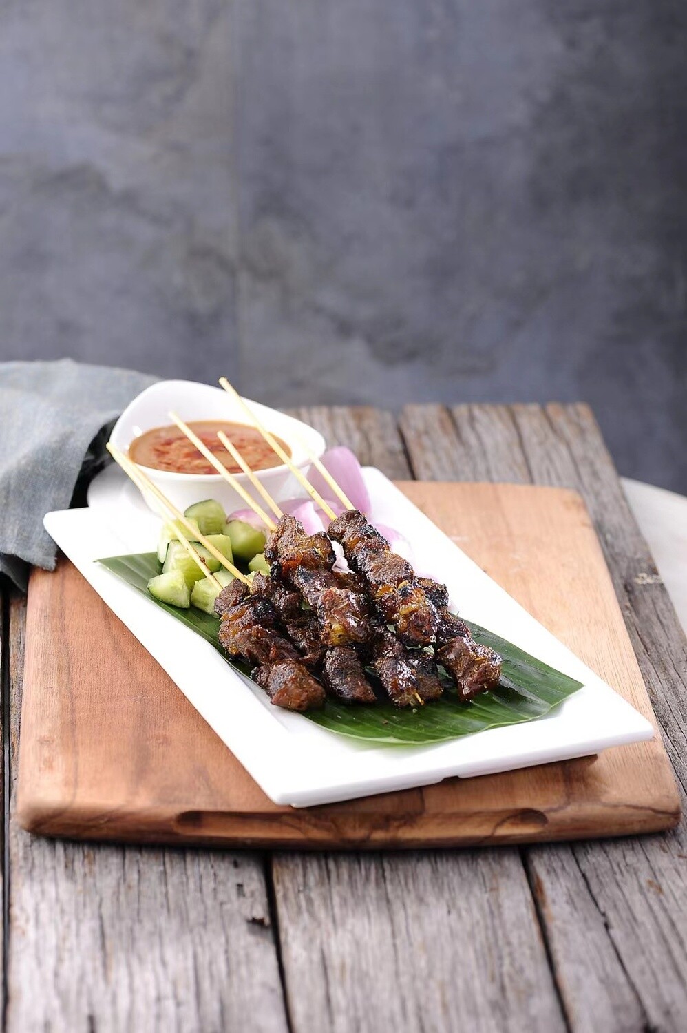 PP【Papparich】ST2 牛肉沙爹 Beef satay (4skewers)