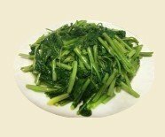 ZWHN【滋味湖南】蒜蓉空心菜（不辣）On Choy Stem with Hot Black Bean with garlic