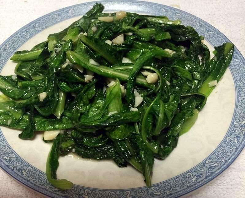ZWHN【滋味湖南】蒜蓉A菜（不辣）Mashed Garlic & Lettuce