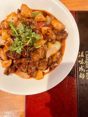ZWCD【滋味成都】风味大盘鸡 Sichuan Style Saute Spicy Chicken（晚餐不配饭）