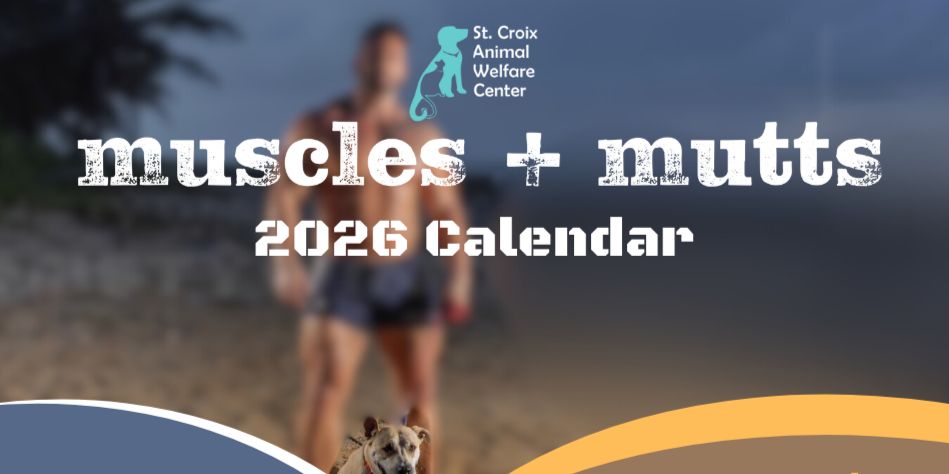 2026 Muscles &amp; Mutts Wall Calendar
