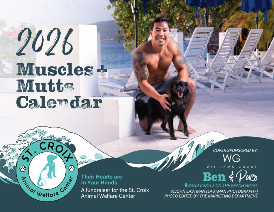 2027 Muscles & Mutts Wall Calendar
