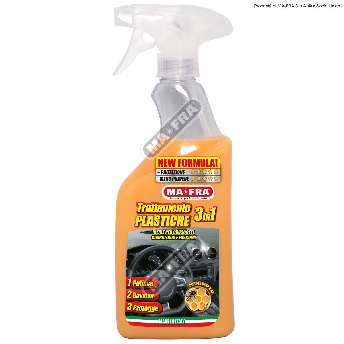 Traittement 3in1 Plastique 500ml