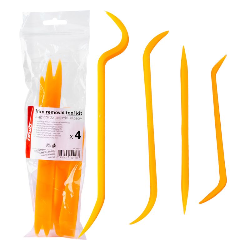 Kit doutils de retrait de clips 4 pieces