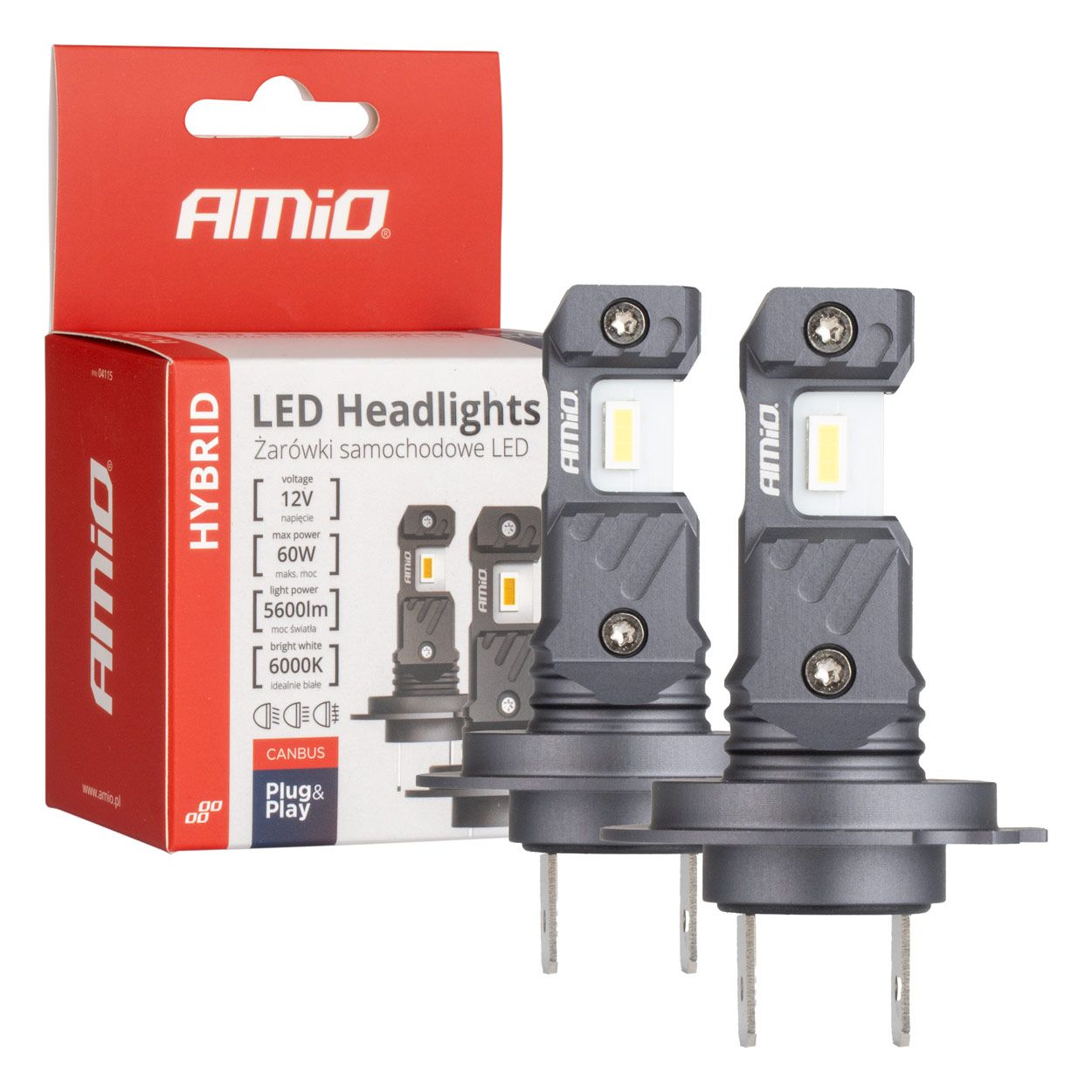 Ampoules LED HYBRID H7/H18 - 12 V