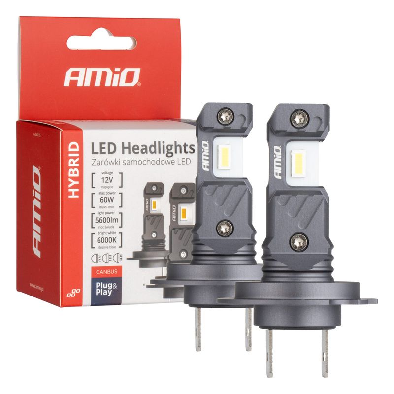 Ampoules LED HYBRID H7/H18 - 12 V