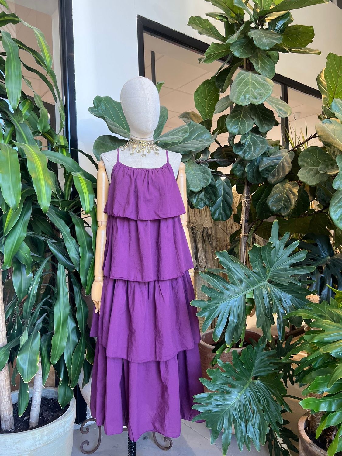 Vestido morado