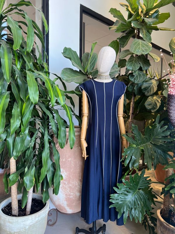 Vestido azul marino