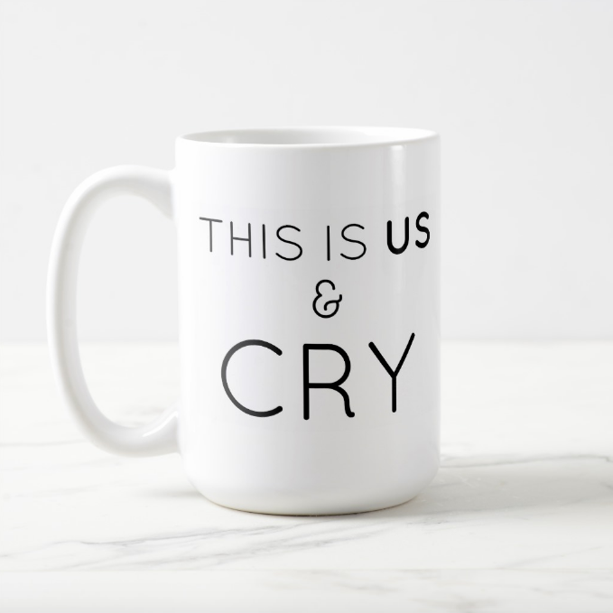 This is Us &amp; Cry Oversized Mug
