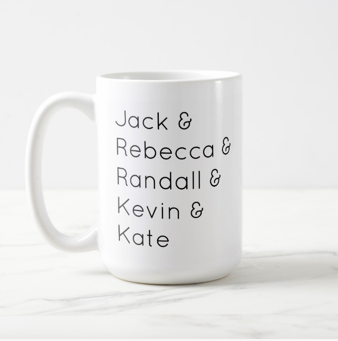 This Is Us Pearson Family Oversized Mug