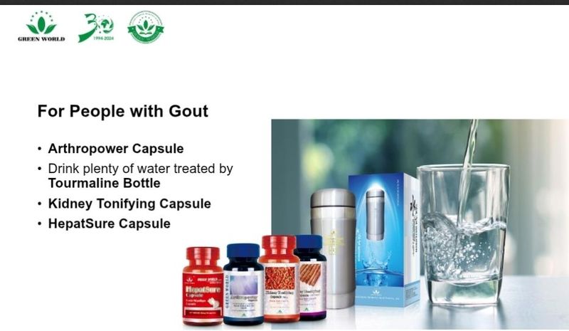 Gout treatment package